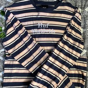 Huf Striped Long sleeve (M)